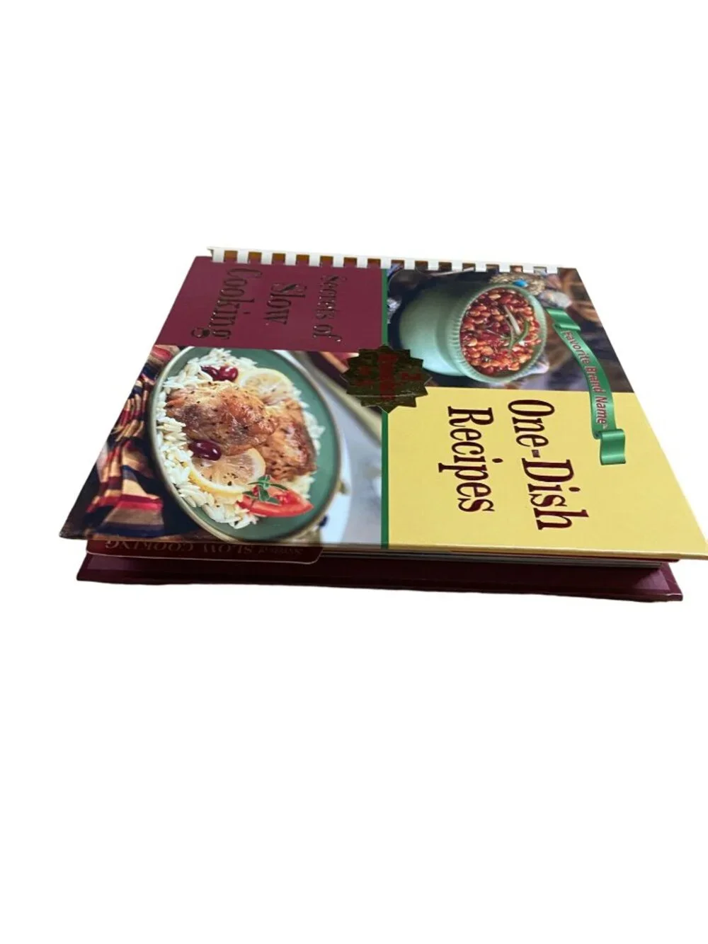 Favorite Brand Name Cookbook One-Dish Recipes & Slow Cooking 2003 Spiral